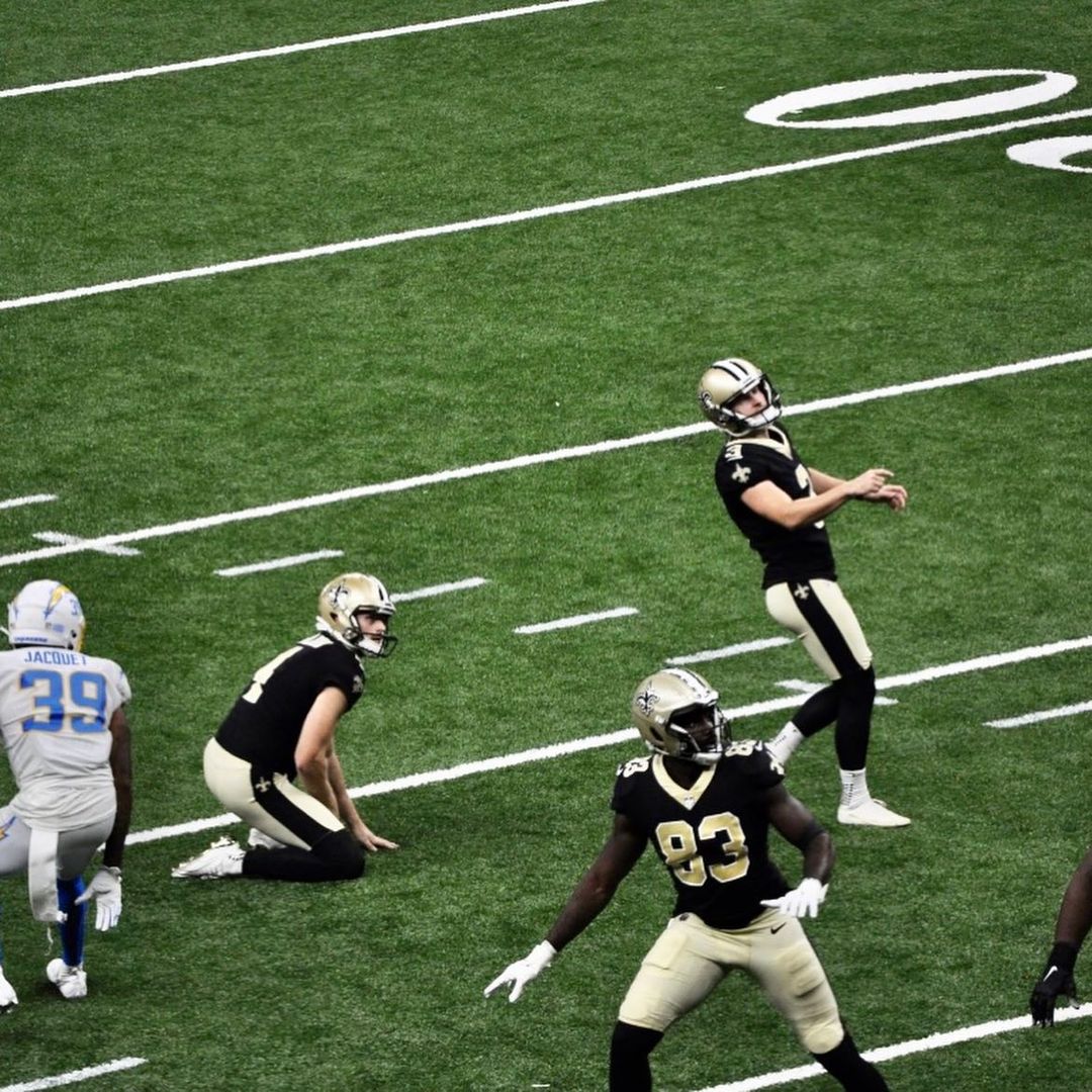 New Orleans Saints’ Wil Lutz kicks 60-yard field goal to tie against the Minnesota Vikings: Watch