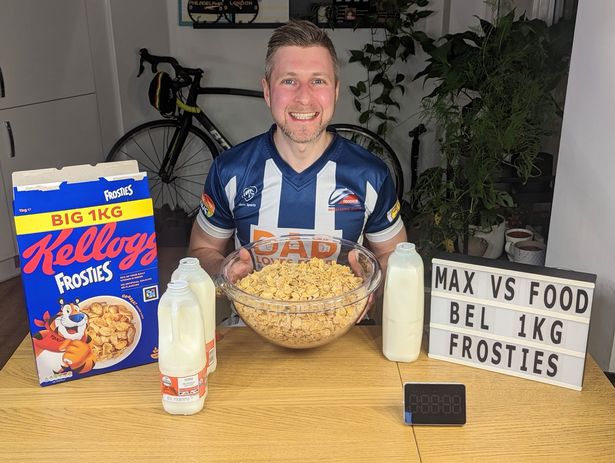 Who is Max Stanford? Frosties-eating champion in British Eating League