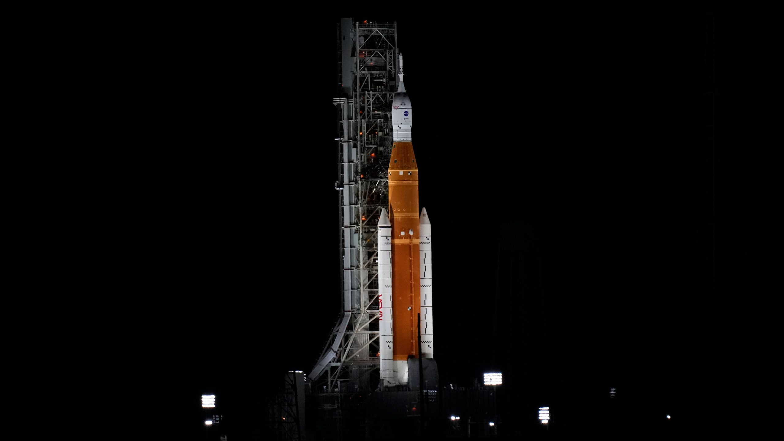 Artemis I: NASA puts moon rocket on launch pad ahead of third launch attempt