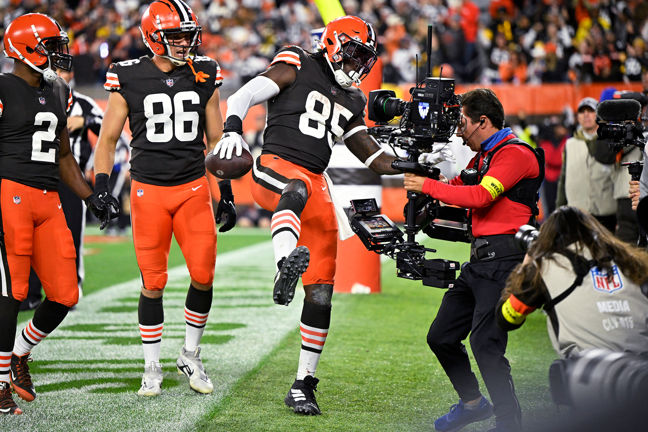 Watch all touchdowns from Cleveland Browns vs Pittsburgh Steelers