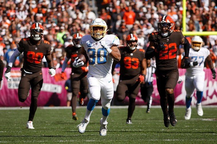 Austin Ekeler injury update: Los Angeles Chargers star RB out vs Tennessee Titans with ankle