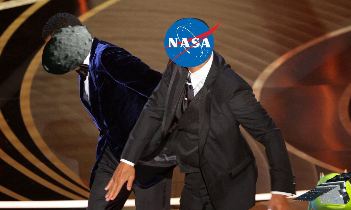 Elon Musk reacts to NASA’s successful DART Mission with Will Smith-Chris Rock meme