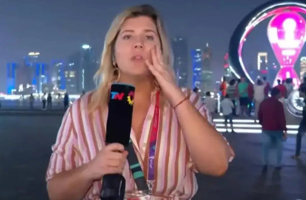 Who is Dominique Metzger, Argentine journalist robbed on-air at Qatar 2022 World Cup?