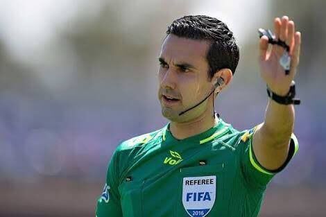 Who is Csar Arturo Ramos, referee for France vs. Morocco semi-final match?