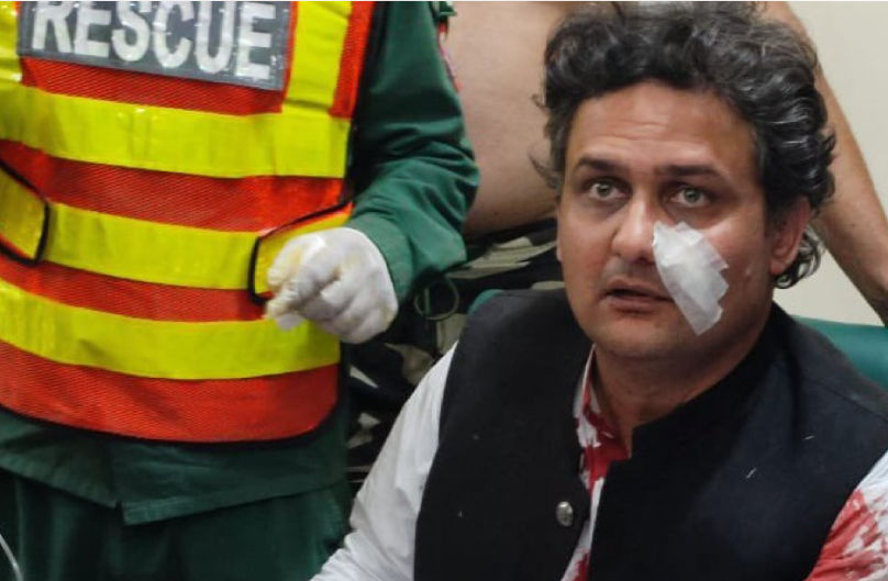 Who is Faisal Javed Khan, Pakistan Senate member shot during Imran Khan’s rally?