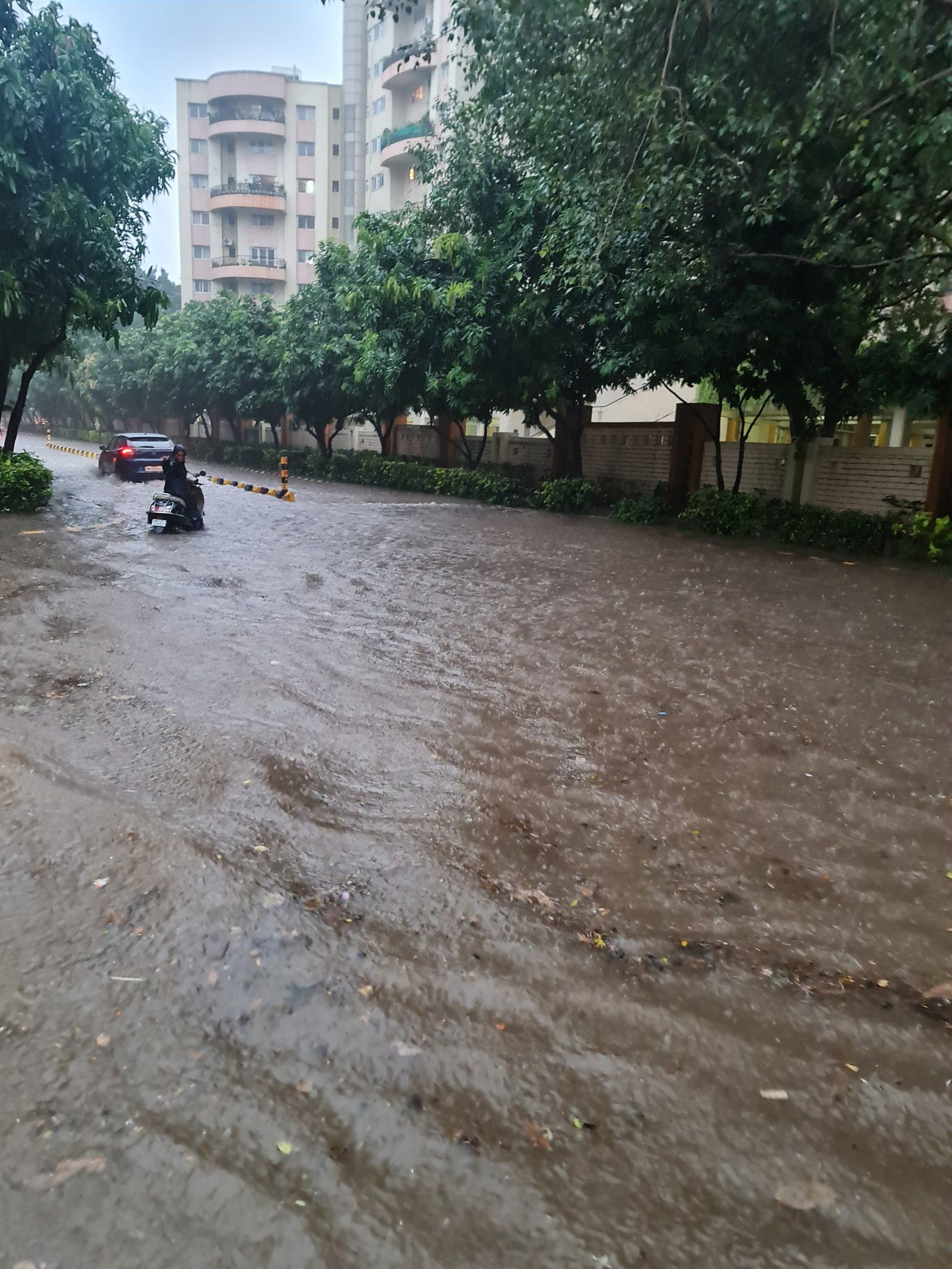 Watch: Pune sees flooding, traffic jams after excessive rainfall
