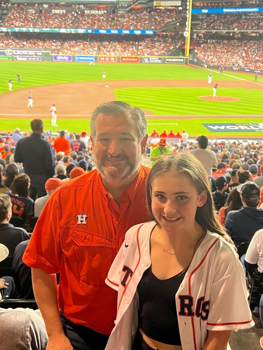 Ted Cruz called ‘selfish’ for taking daughters to Astros Parade after Caroline’s suicide attempt