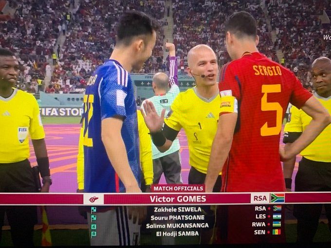 Who is Victor Gomes, referee for Japan vs Spain FIFA World Cup 2022 game? Age, net worth, stats and more