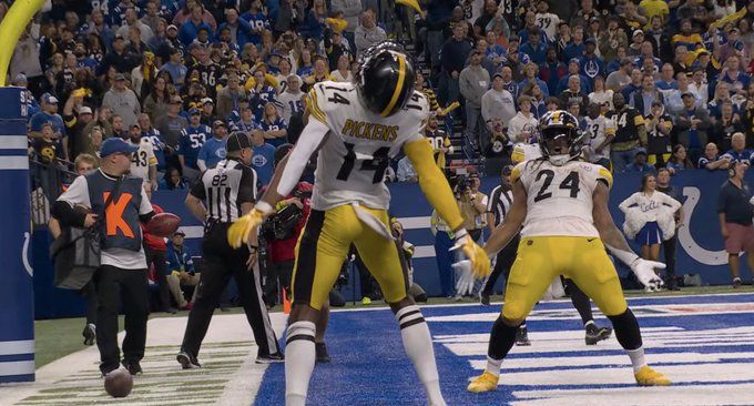 Pittsburgh Steelers’ George Pickens does a Cristiano Ronaldo Siu celebration vs Indianapolis Colts: Watch