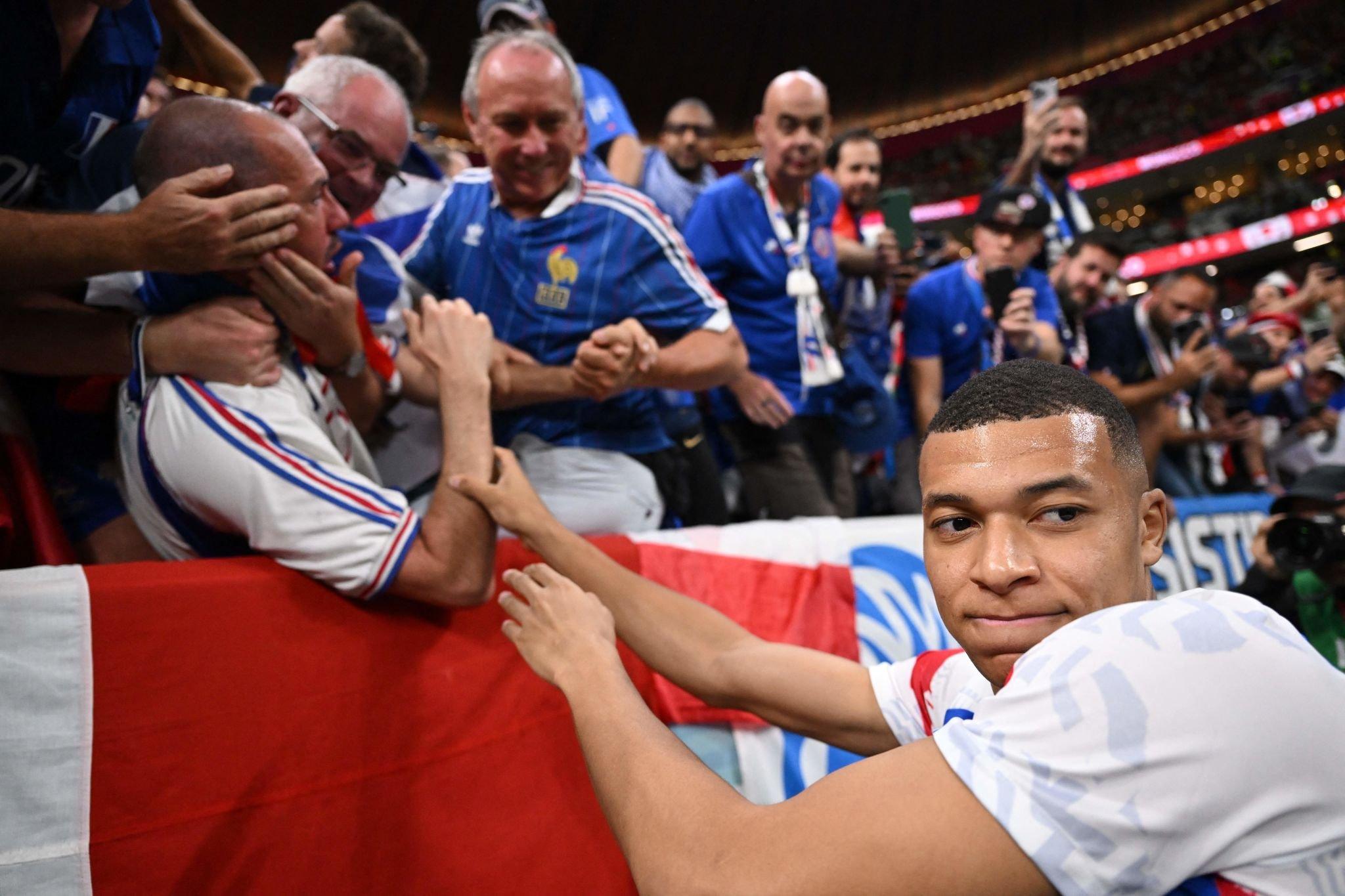 Kylian Mbappe apologizes after his shot hits France fan ahead of FIFA World Cup semis vs Morocco: Watch