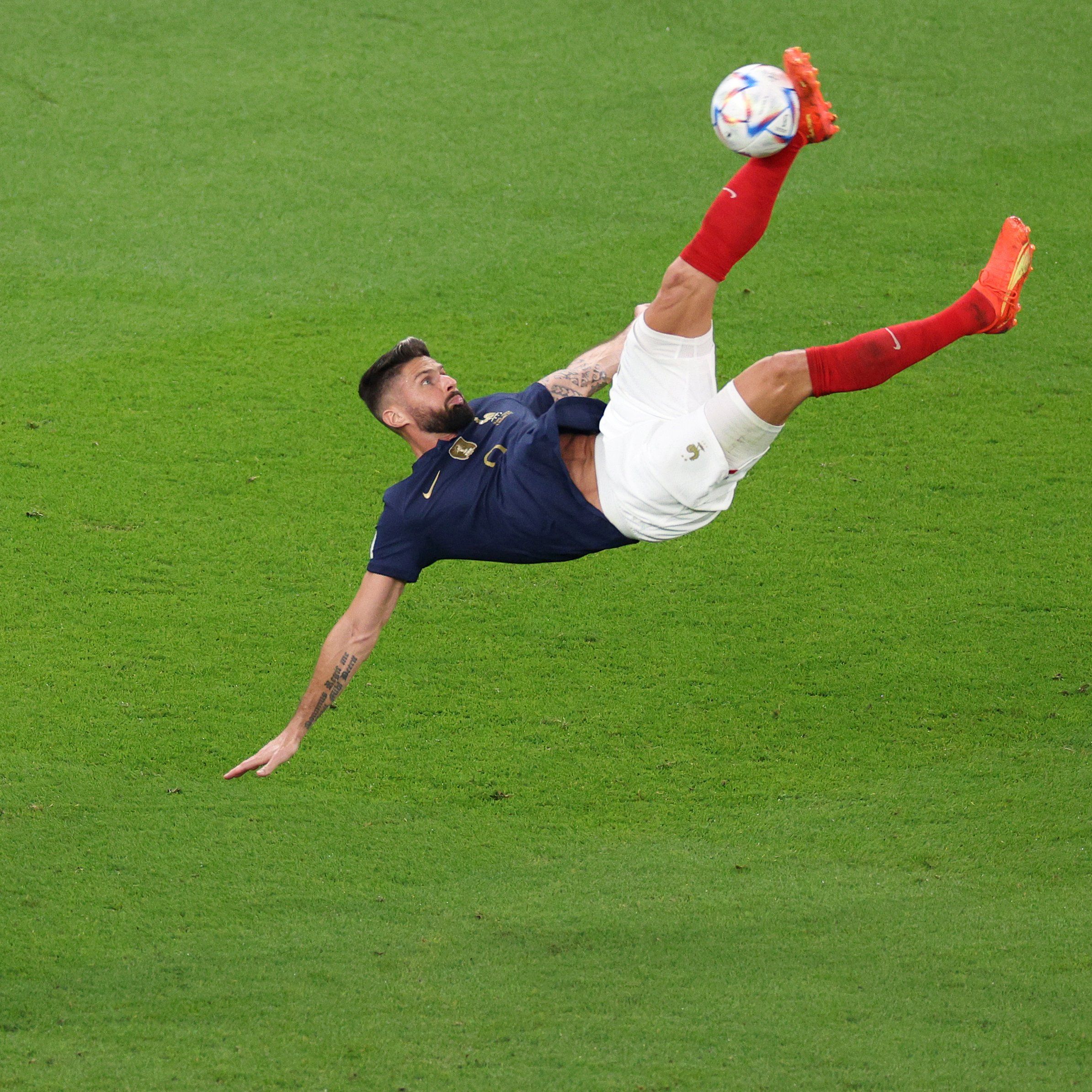 Almost 53! France’s Olivier Giroud’s over-head kick goal ruled out vs Poland in FIFA World Cup 2022