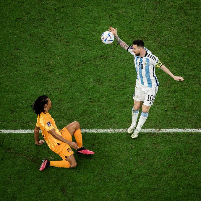 Lionel Messi’s FIFA World Cup 2022 ‘hand of god’ moment during Argentina vs Netherlands in quarterfinal: Watch