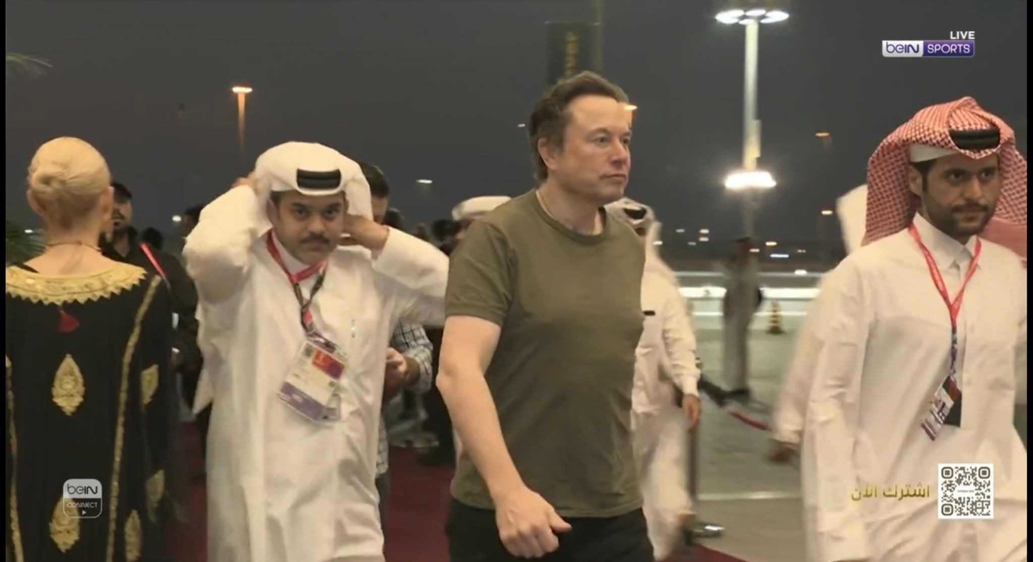 Twitter chief Elon Musk attends Argentina vs France FIFA World Cup 2022 final at Lusail Stadium: Watch