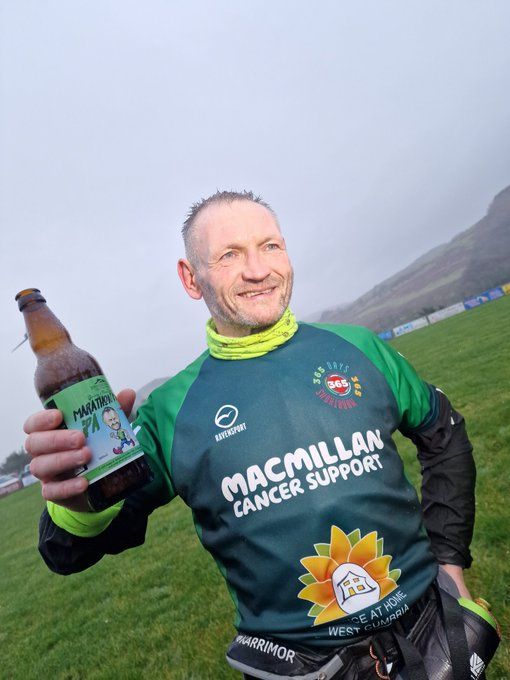 Who is Gary McKee, marathon man from Cleator Moor, Cumbria?