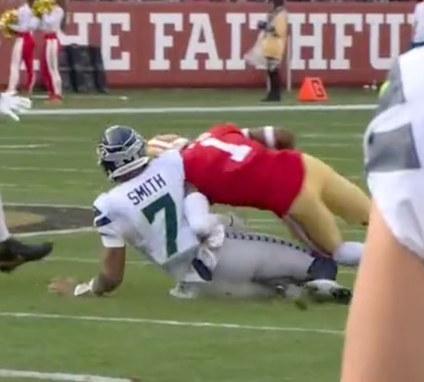 Jimmie Ward trolled after San Francisco 49ers face penalty vs Seattle Seahawks in playoff game