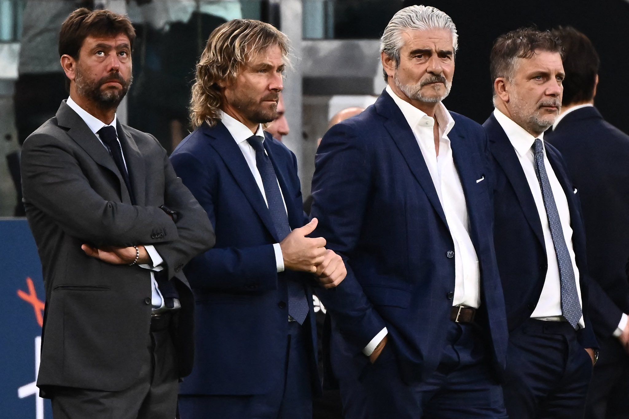 Juventus board of directors, including president Andre Agnelli and vice president Pavel Nedved, resign en mass