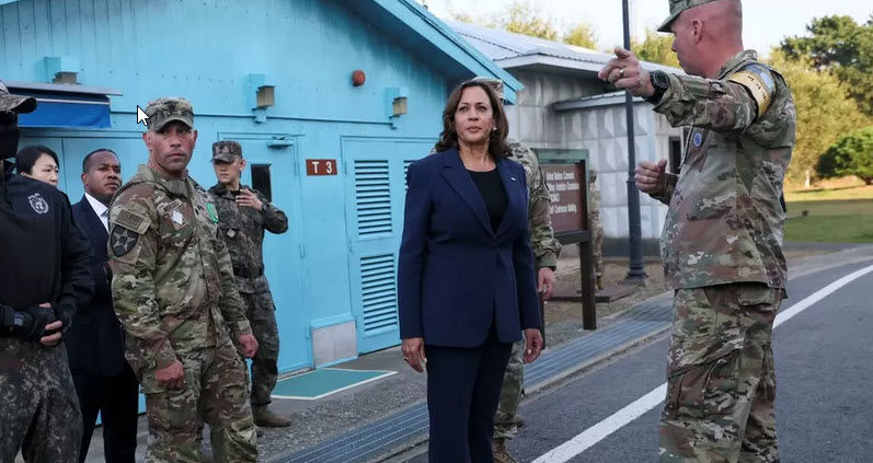 Kamala Harris’ gaffe at the DMZ: Touts strong relationship with Republic of North Korea