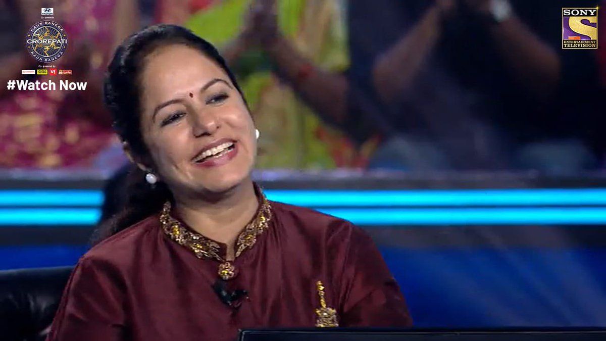 KBC 14: Kavita Chawla, seasons 1st crorepati winner, breaks into a song