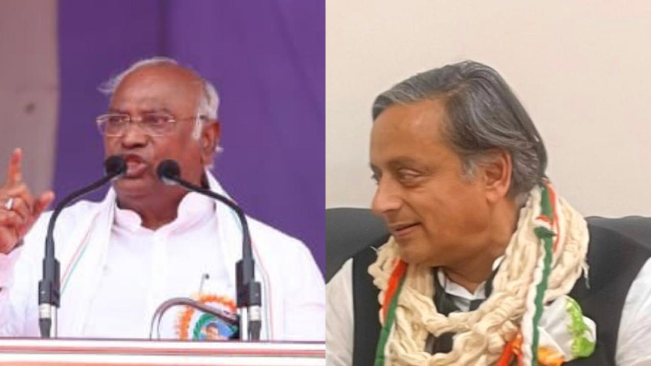 Mallikarjun Kharge vs Shashi Tharoor in Congress president polls: A cheat-sheet