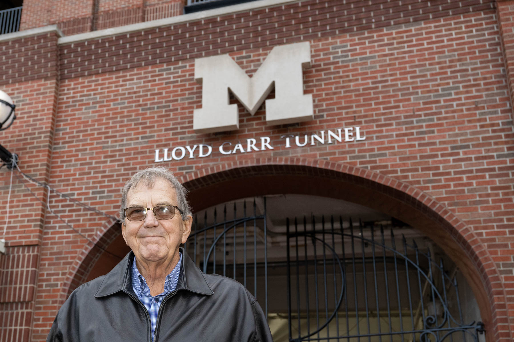 Michigan University renames stadium tunnel in honor of Lloyd Carr