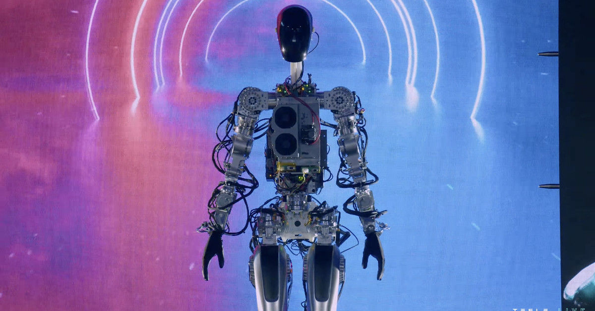 Musk presents Optimus bot prototype dancing at Tesla AI Day 2022: Watch