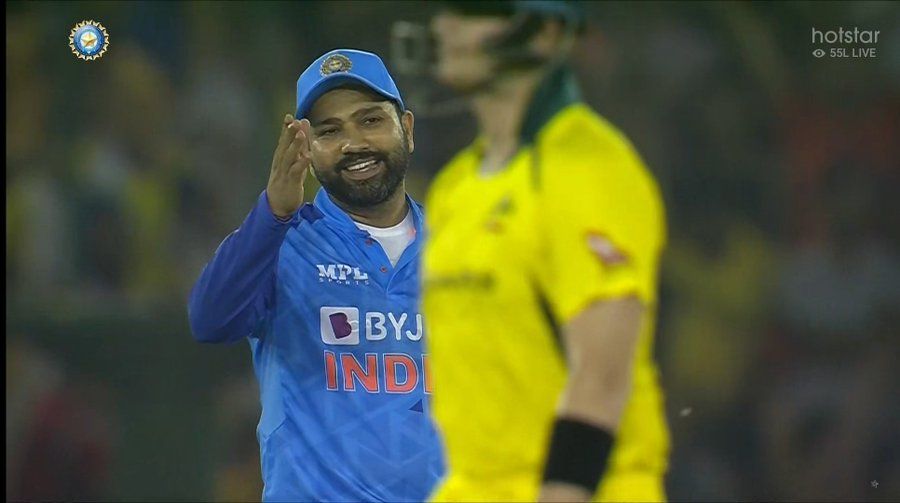 1st T20I: Rohit’s reaction to umpire’s wrong decisions goes viral