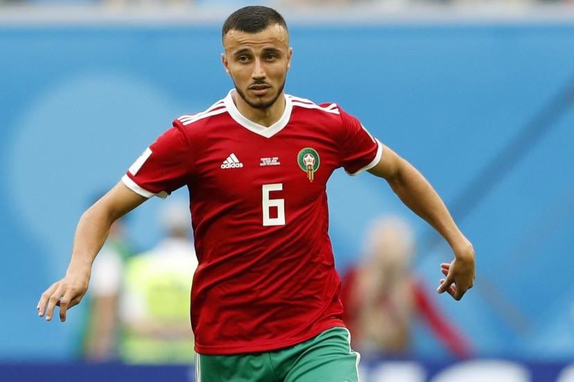 Why was Morocco captain Romain Saiss substituted in FIFA World Cup 2022 semi-final vs France?