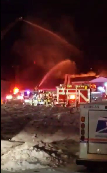 Massive fire burns down Wolfeboro grocery store in New Hampshire