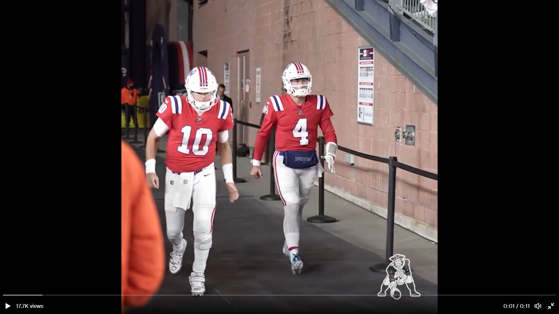 New England Patriots wear throwback jerseys, Pat Patriot helmets vs Buffalo Bills in Week 12 TNF: Watch