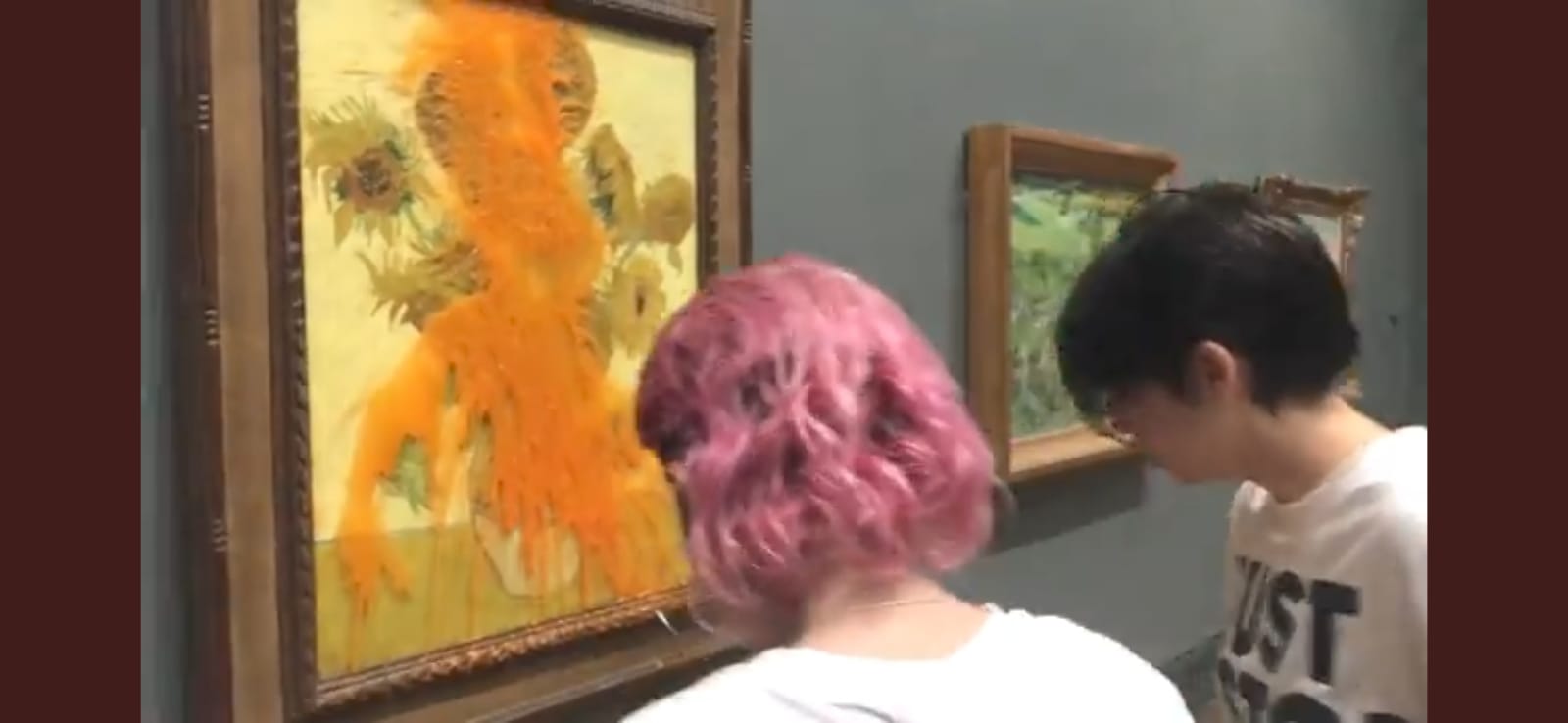 What is Just Stop Oil, green group that threw tomato soup on Van Goghs Sunflowers?