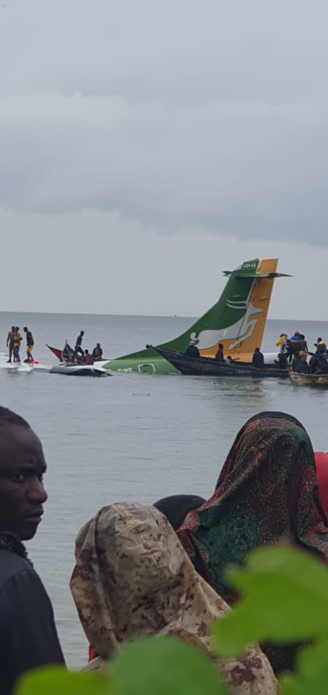 Precision Air flight crashes into Lake Victoria: At least 19 dead