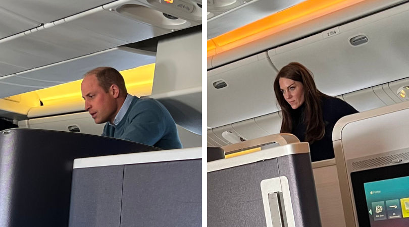 Prince William, Kate Middleton praised for taking commercial flight to Boston, interacting with passengers