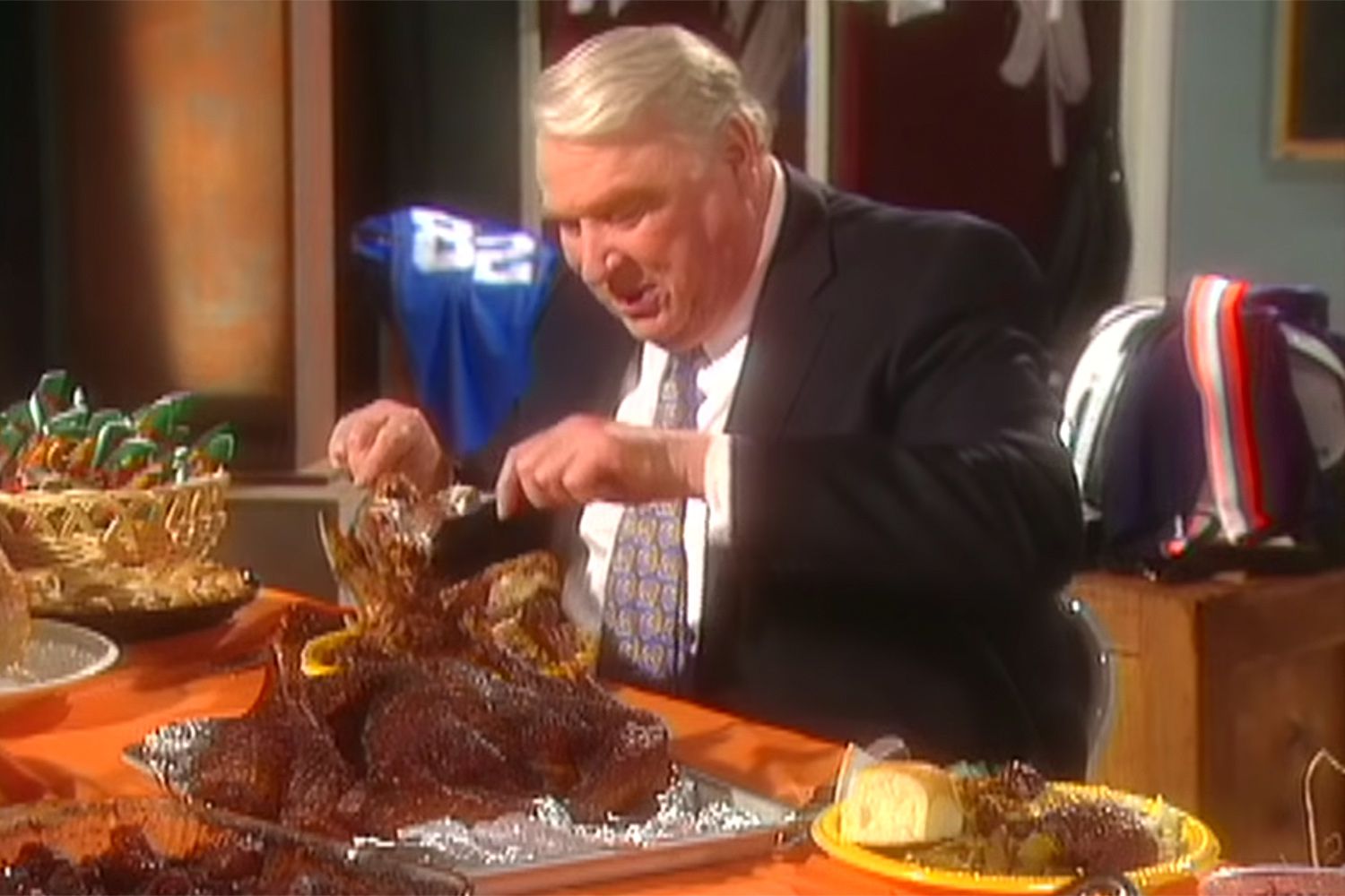 NFL honors John Madden on Thanksgiving: All about Joe Pat Fieseler’s six-legged turkey award