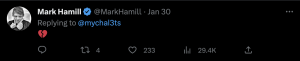 Mark Hamil Twitter