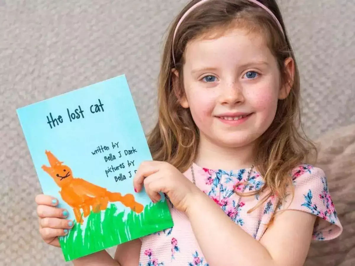 5-year-old British girl Bella Jay Dark becomes youngest female to publish a book