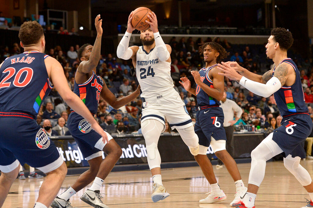 NBA: Dillon Brooks guides Memphis Grizzlies’s win over Philadelphia 76ers