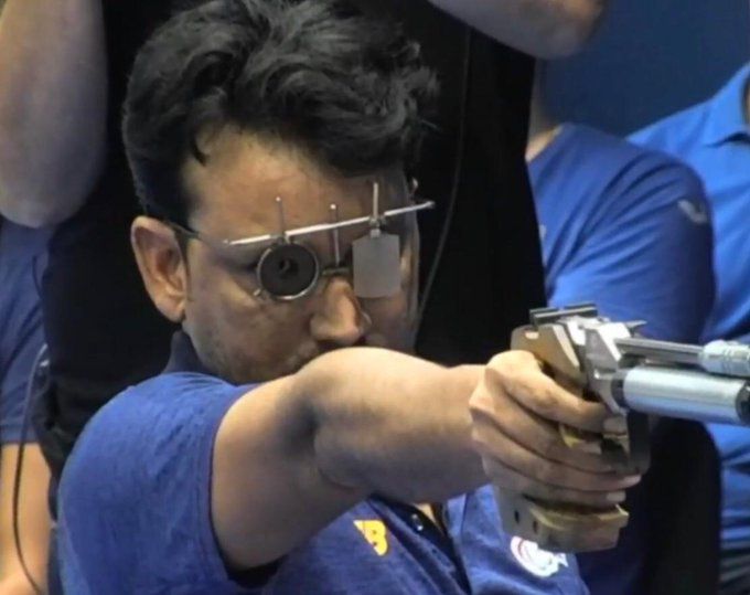 India’s Rahul Jakhar finishes 5th in Mixed 25m Pistol at Tokyo Paralympics