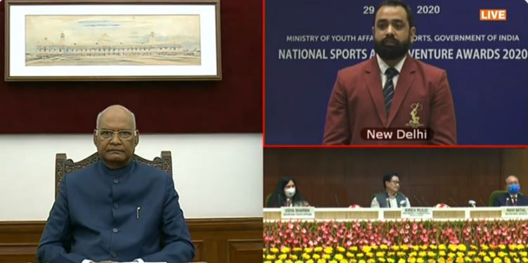 National Sports Awards: President Kovind confers awards in virtual ceremony – Full list of awardees