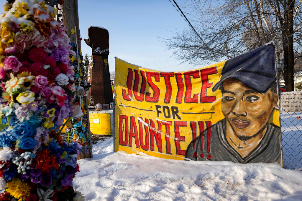 What was former Minneapolis cop Kim Potter charged with in Daunte Wright death?