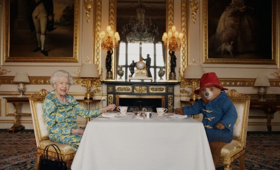 Watch: Queen Elizabeth II celebrates Platinum Jubilee with Paddington Bear