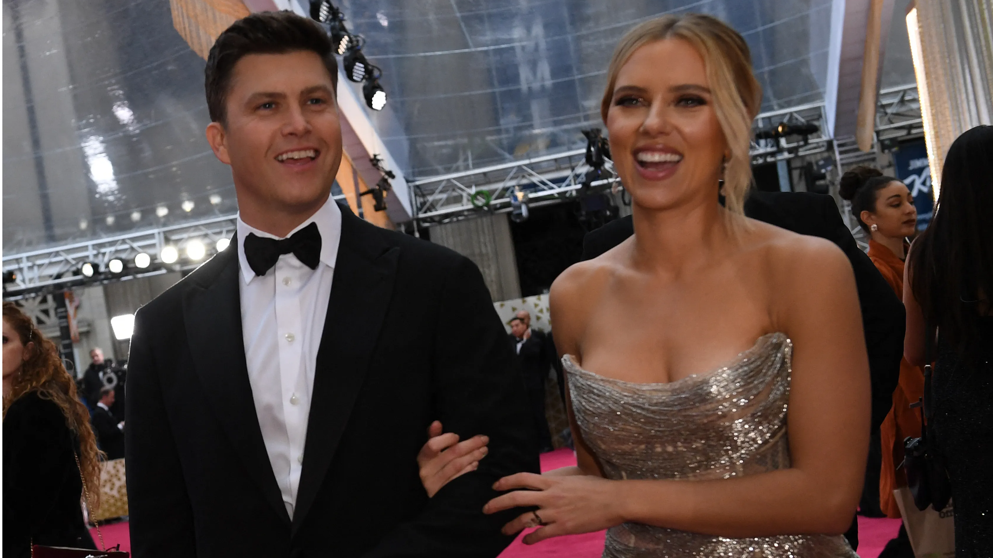 Hollywood star Scarlett Johansson expecting first child with Colin Jost