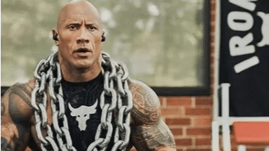 Dwayne Johnson reacts to identical Alabama police officer