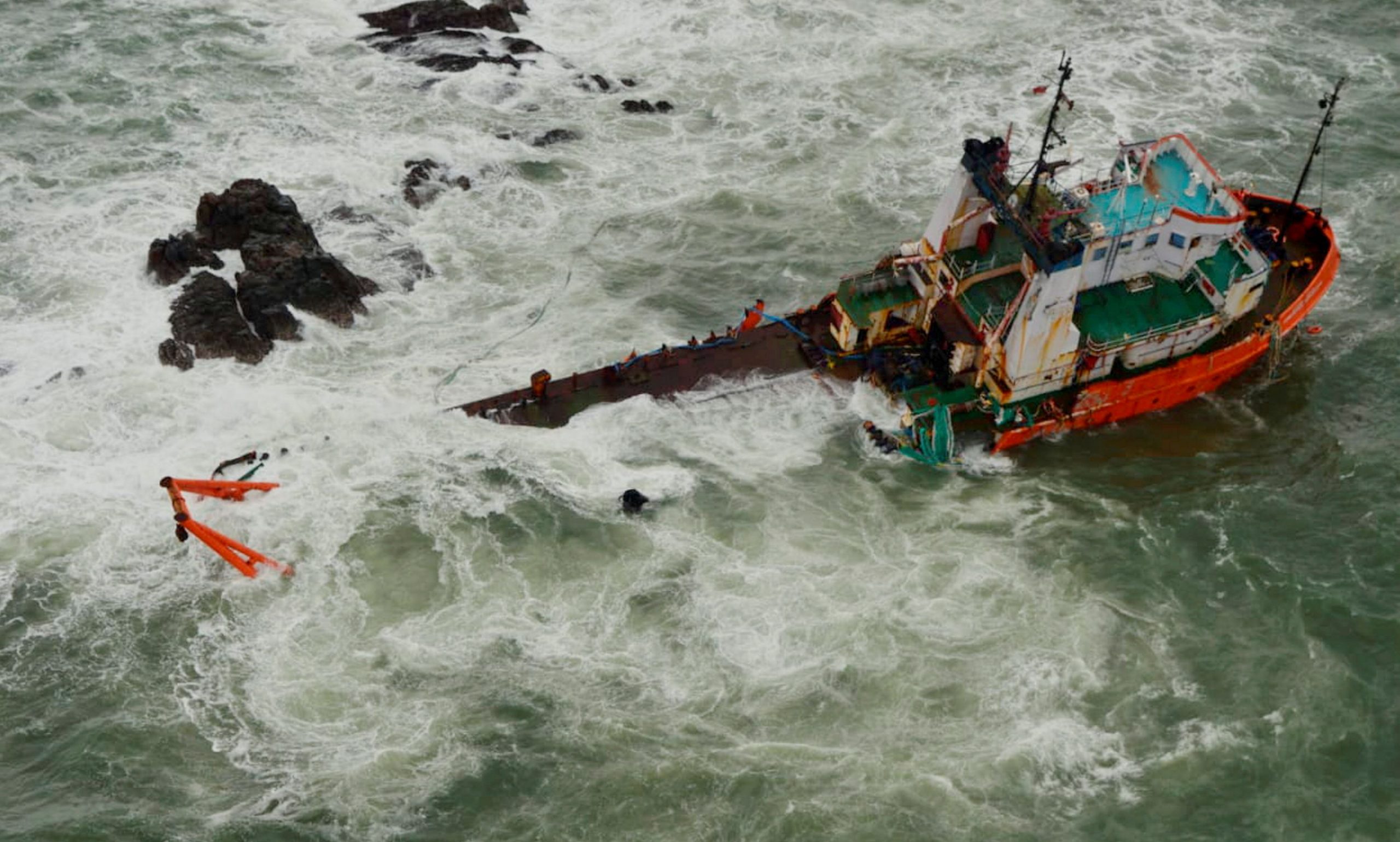 37 dead, 38 still missing from barge that sank due to Cyclone Tauktae