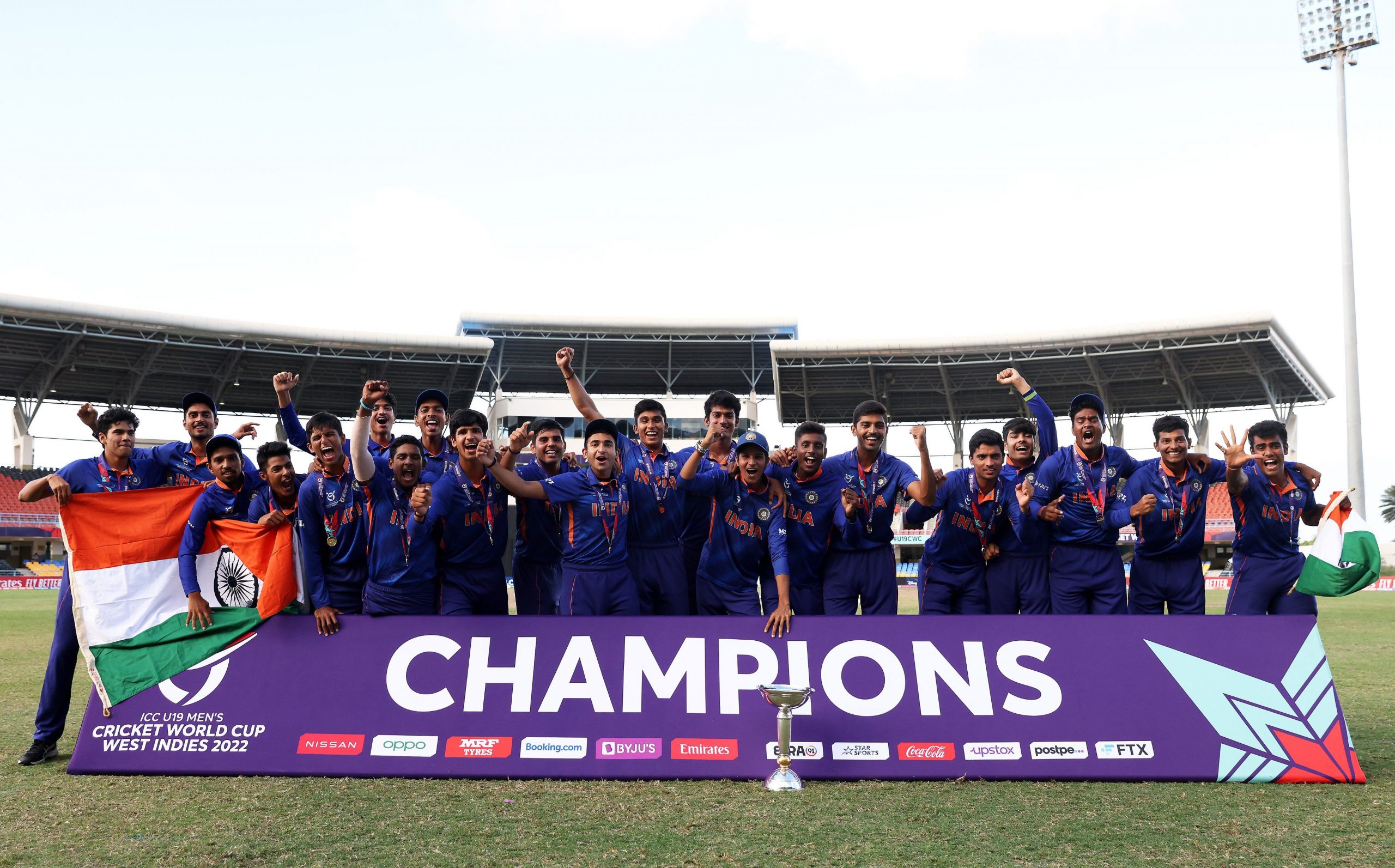 U19 World Cup: India clinches fifth title, beats England by 4 wickets