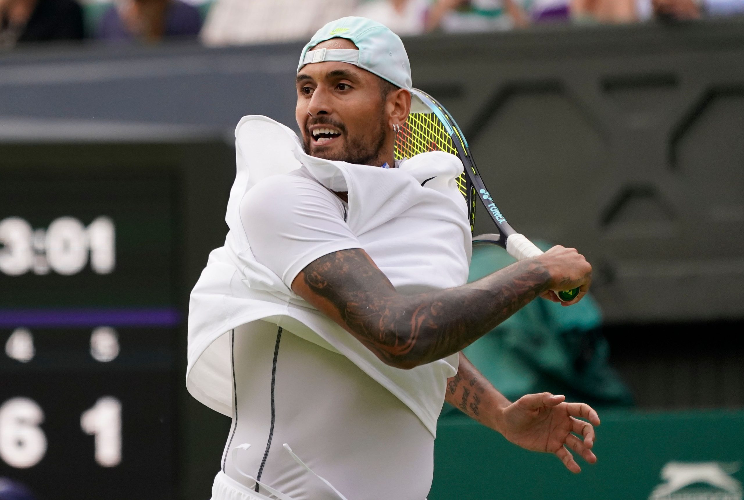 Kyrgios wishes Nadal ‘quick recovery’ after Spaniard withdraws from Wimbledon
