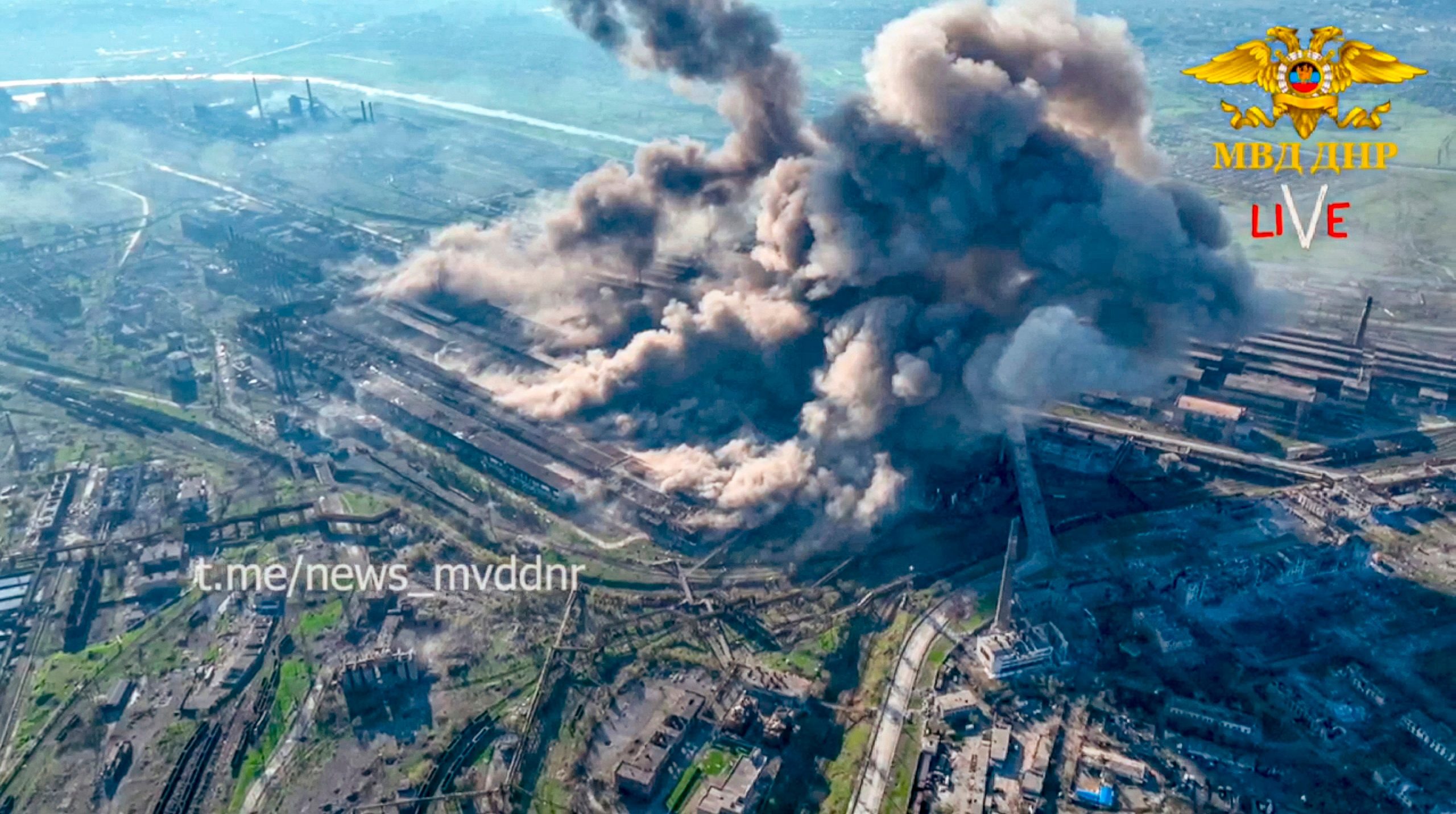 All civilians evacuated from Azovstal steel plant, claims Ukraine