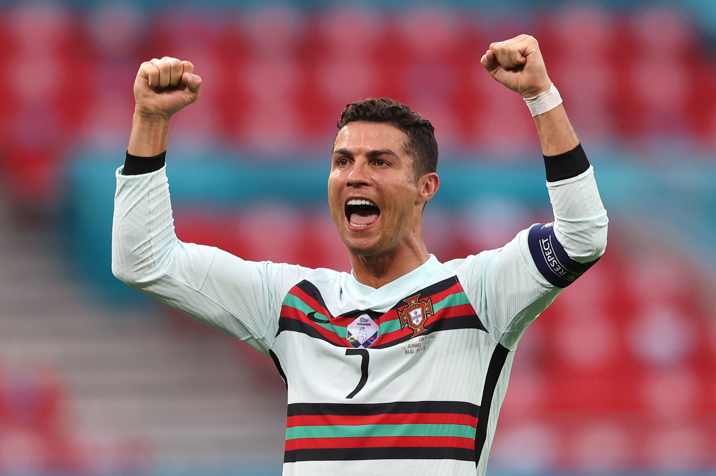Cristiano Ronaldo breaks Euro record as Portugal beat Hungary