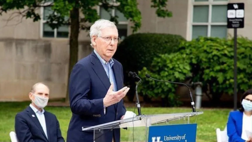 Mitch McConnell vows not to aid Democrats in raising the debt ceiling again