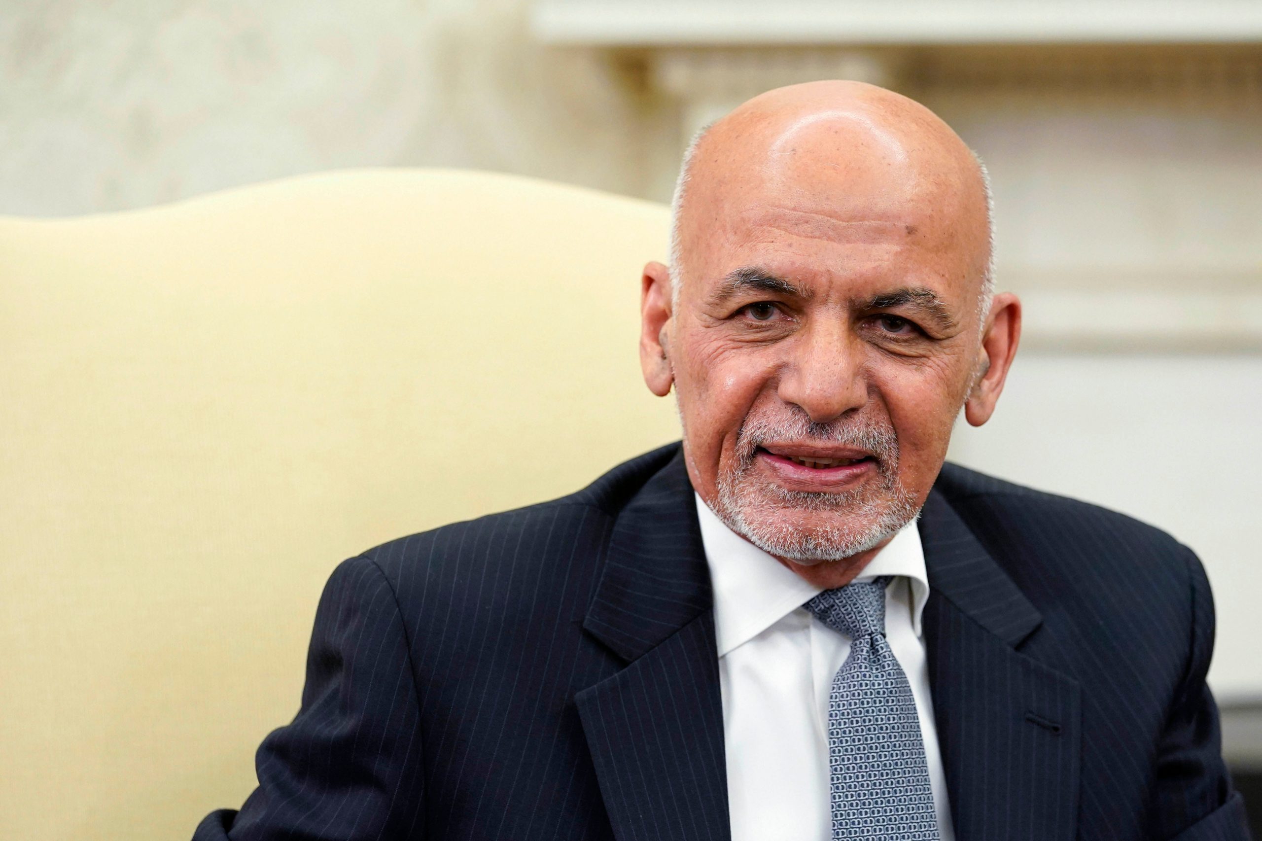 President Ashraf Ghani says had to flee Afghanistan or ‘Kabul would be destroyed’