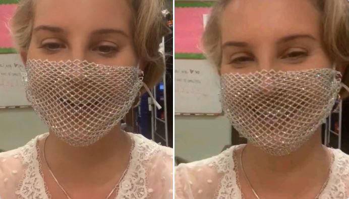 Lana Del Rey’s disastrous mesh mask sparks controversy